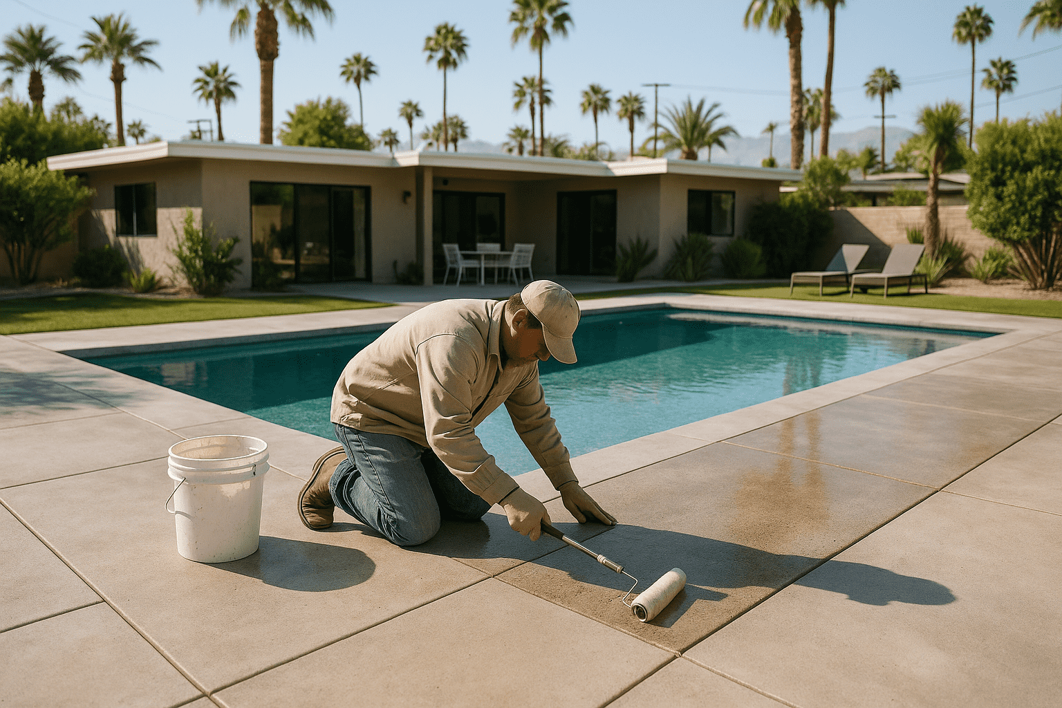 Concrete Sealing in Palm Springs